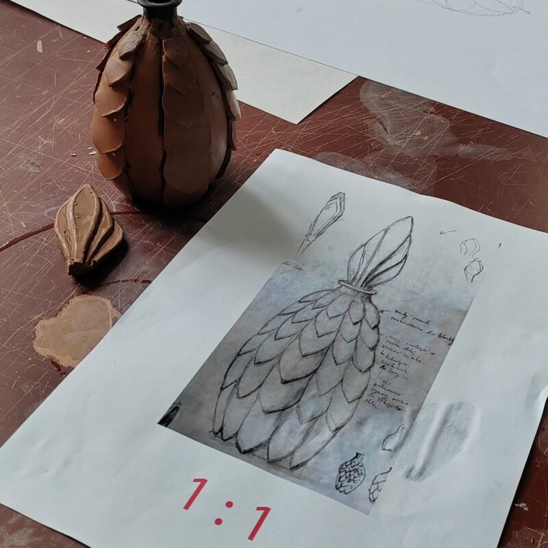 Realizace skleněných prototypů z finálního výběru v projektu – Junior Designer of Lovely Crystal